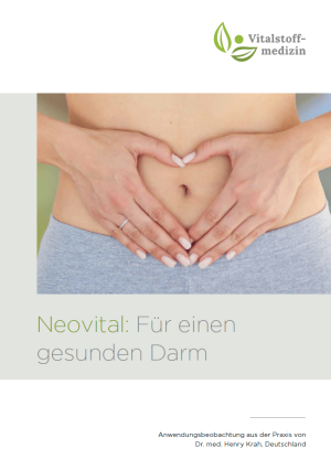 Neovtial Broschüre, Cover, gesunden Darm, Vitalstoffmedizin, Leaky Gut