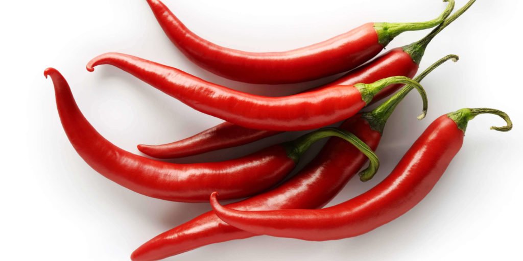 Chilli, gut für den Magen